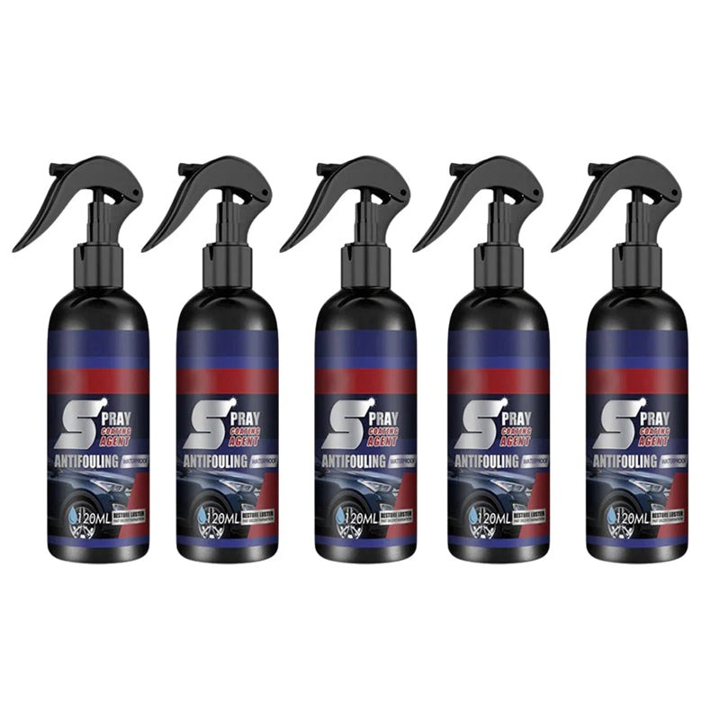 Waterloze autowasspray van 120 ml voor lak, glas en kunststof, snelle spray met glans voor auto, motor en boot | Covesville