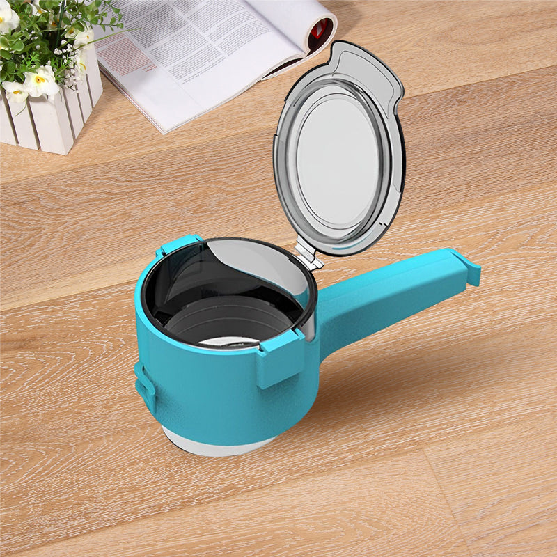 Zakclips met schenktuit, set van 4 clips voor chips, noten, koffiebonen en kruiden, met klapdeksel voor de keuken | Covesville