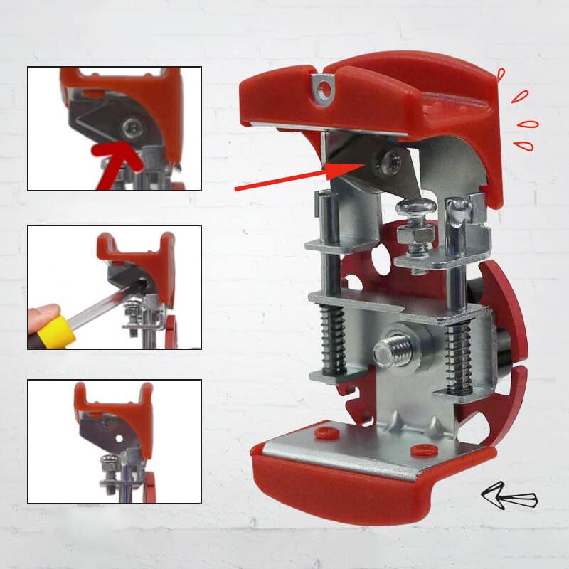 Draadstripper met 14 openingen voor massieve en soepele draad van 1,2 tot 11 mm, instelbaar mes, handgereedschap | Covesville