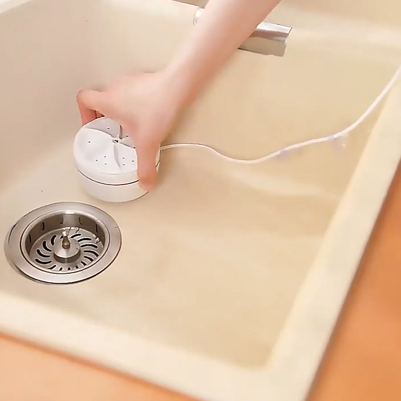 Mini wasmachine voor in de gootsteen of emmer, draagbare wasturbine met USB-voeding, zuignappen en automatische stop | Covesville