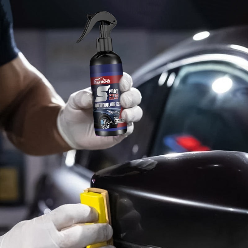Waterloze autowasspray van 120 ml voor lak, glas en kunststof, snelle spray met glans voor auto, motor en boot | Covesville