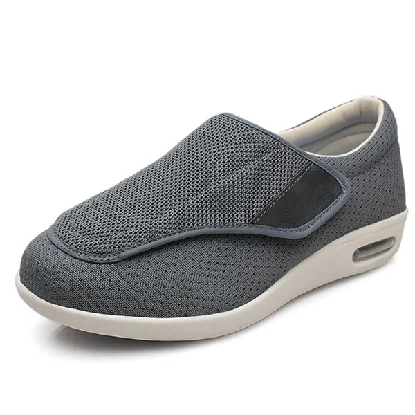 Extra brede schoenen met memory foam voetbed, verstelbare sluiting en ademend materiaal, ruime pasvorm, tot maat 53 | Covesville