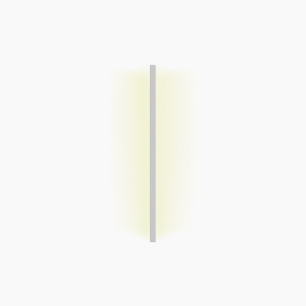 Lineaire wandlamp van aluminium, dimbare LED lichtbalk voor slaapkamer en woonkamer in zwart of wit, 60 tot 200 cm | Covesville