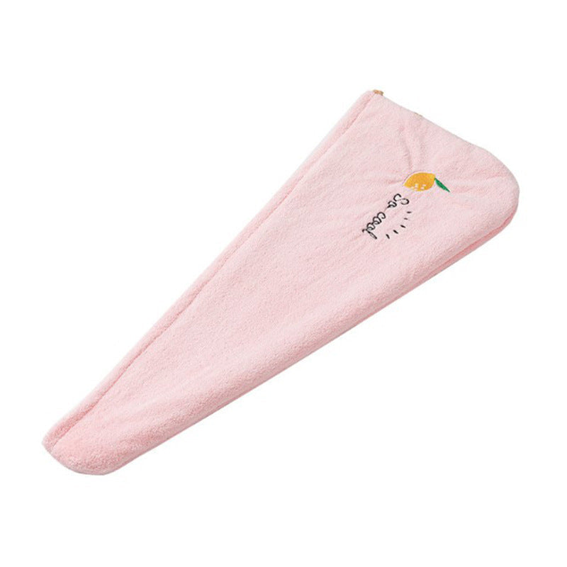 Haarhanddoek van microvezel, snel drogende haartulband met knoop en lus, 65 x 25 cm, voor na het douchen of baden | Covesville