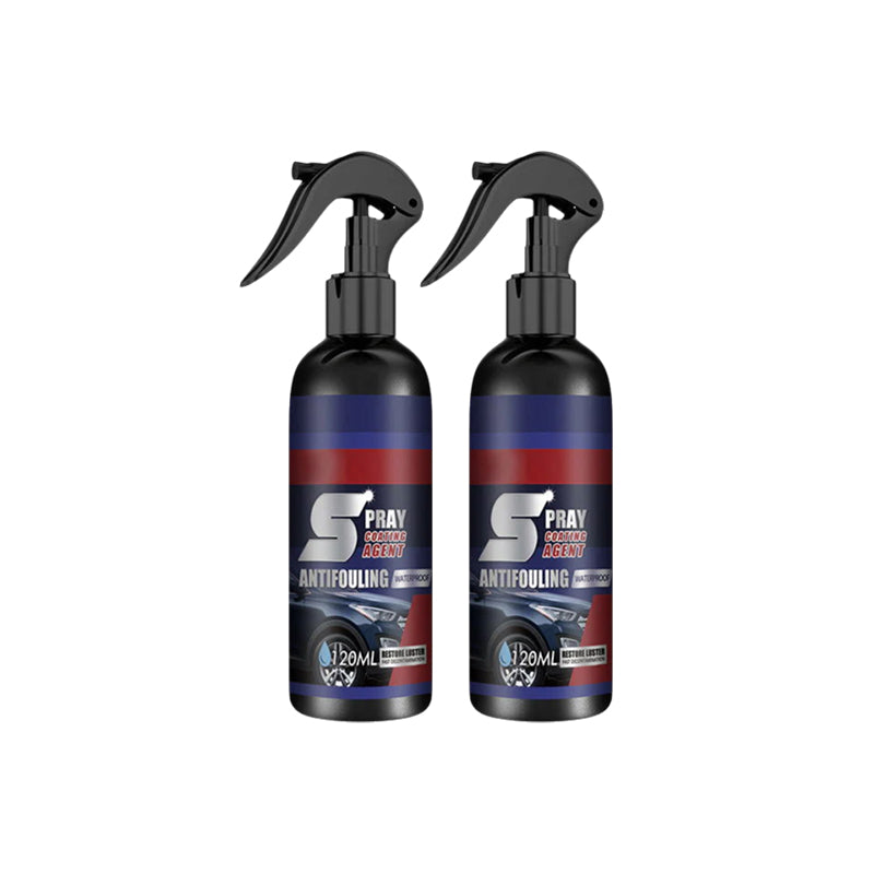 Waterloze autowasspray van 120 ml voor lak, glas en kunststof, snelle spray met glans voor auto, motor en boot | Covesville