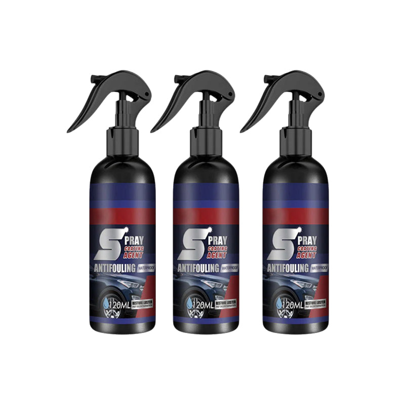 Waterloze autowasspray van 120 ml voor lak, glas en kunststof, snelle spray met glans voor auto, motor en boot | Covesville